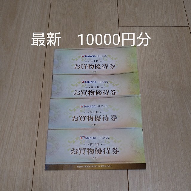 国内即発送】 最新 ヤマダ電機 株主優待券 10,000円分 cosmetologiauba.com