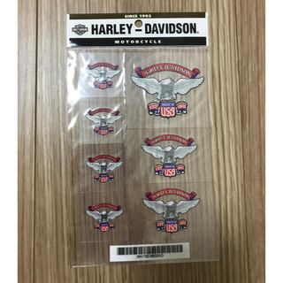 ハーレーダビッドソン(Harley Davidson)のハーレーダビッドソン　ステッカー　2枚セット(ステッカー)