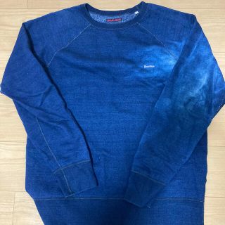 ブルーブルー(BLUE BLUE)の 値下げ！　BlueBlue インディゴスウェット　サイズ3（Lサイズ相当）美品(スウェット)