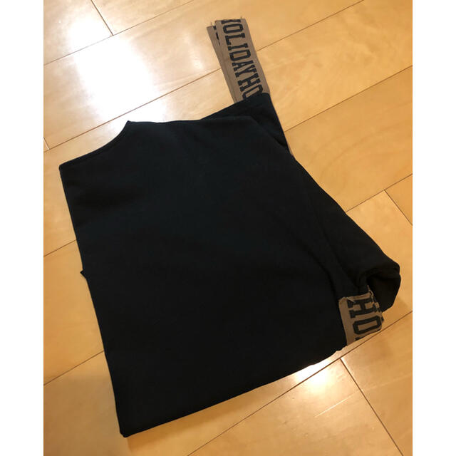 holiday(ホリデイ)のholiday テープドレス　ブラック レディースのトップス(カットソー(長袖/七分))の商品写真