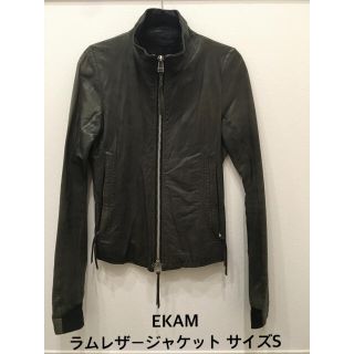 エカム(EKAM)のEKAM エカムadam et rope別注レザーライダースジャケット/ブルゾン(ライダースジャケット)