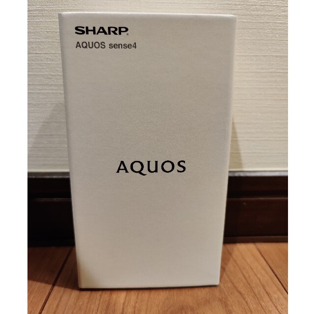 AQUOS sense4  SH-M15 ブラック新品未使用 送料無料 納品書付