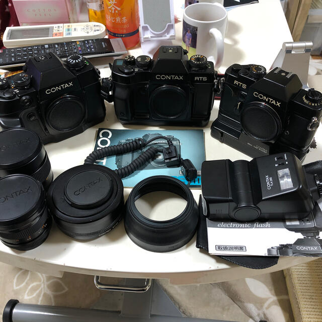 CONTAX RTS,RTSⅢ,AX,レンズ、付属品セット