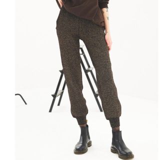 アリシアスタン(ALEXIA STAM)の Glitter Knit Jogger Pants juemi  (カジュアルパンツ)