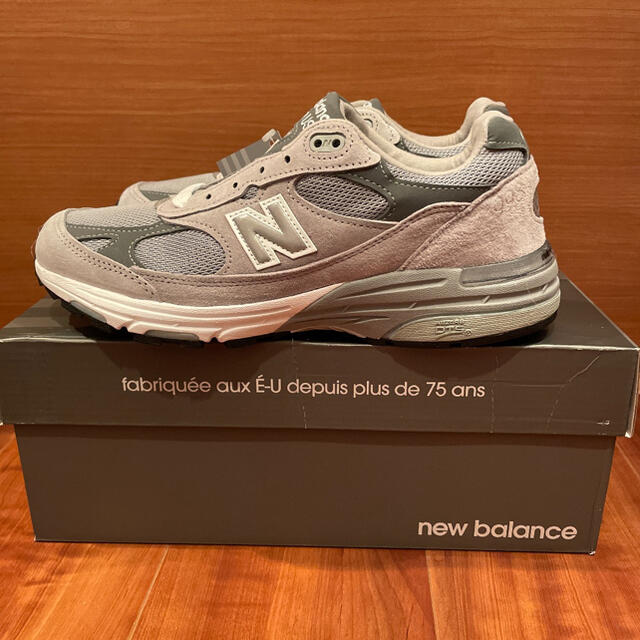 25.5cm new balance 993 gray靴/シューズ