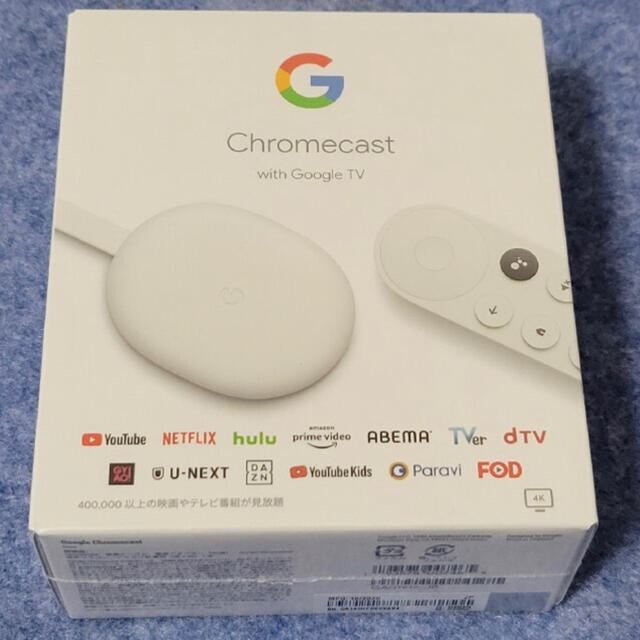 CHROME(クローム)の新品未使用 Chromecast with Google TV GA01919 スマホ/家電/カメラのテレビ/映像機器(その他)の商品写真