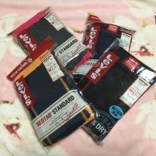 リーバイス(Levi's)のLevi’s knit  briefs 2P M 前開き オレンジ(ボクサーパンツ)