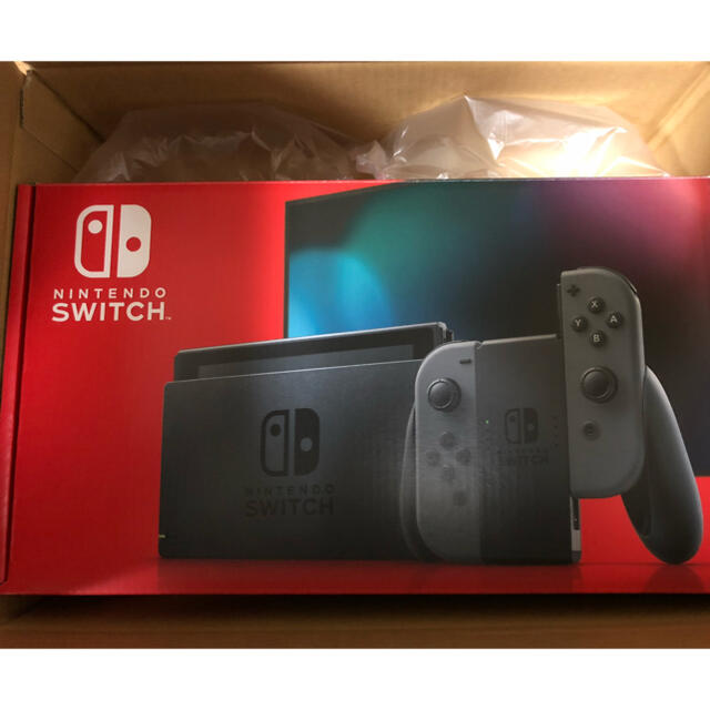 Nintendo Switch - 【新品未使用】任天堂スイッチ 新型 グレーの通販