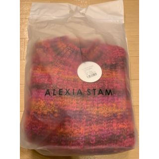 アリシアスタン(ALEXIA STAM)のm様専用　新品未開封　ALEXIA STAM ミックスカラーニット(ニット/セーター)