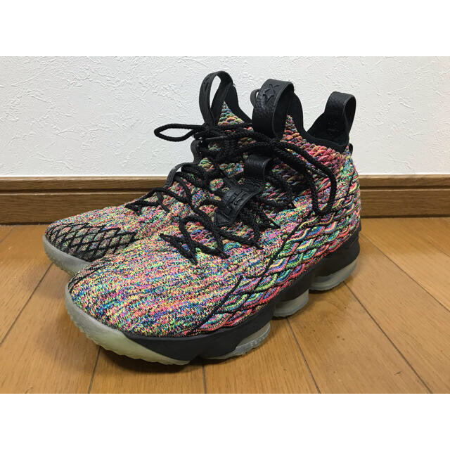 【美品】NIKE LEBRON ナイキ レブロン15 EP 28.0cm