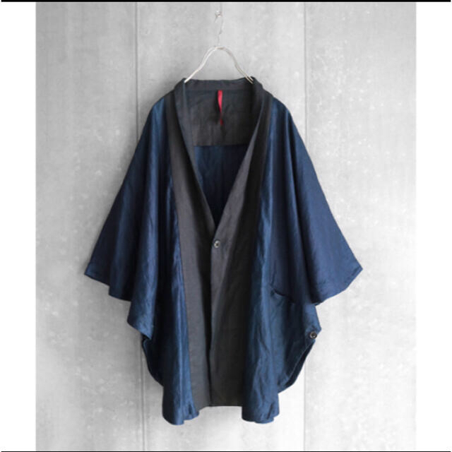 希少 YANTOR リネン袈裟コートyantor ヤントル - electrabd.com