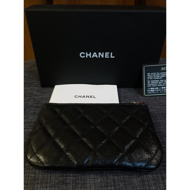 CHANEL(シャネル)の値下げ♪新品♪ シャネル クラッシック ミニポーチ（お札、カード、コイン入れ） レディースのファッション小物(財布)の商品写真