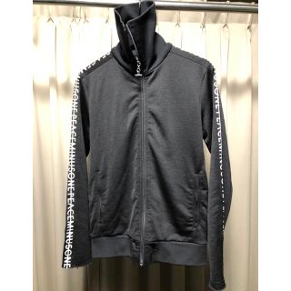 ピースマイナスワン(PEACEMINUSONE)のpeaceminusone PMO TRAINING ZIP-UP BLACK(ブルゾン)