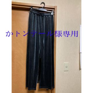 メルロー(merlot)の新品、タグ付き メルロー(フィリル) ベロアパンツ(カジュアルパンツ)