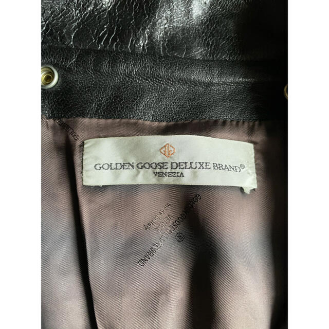 GOLDEN GOOSE(ゴールデングース)のGOLDEN GOOSE 15AW ダブルライダース メンズのジャケット/アウター(ライダースジャケット)の商品写真