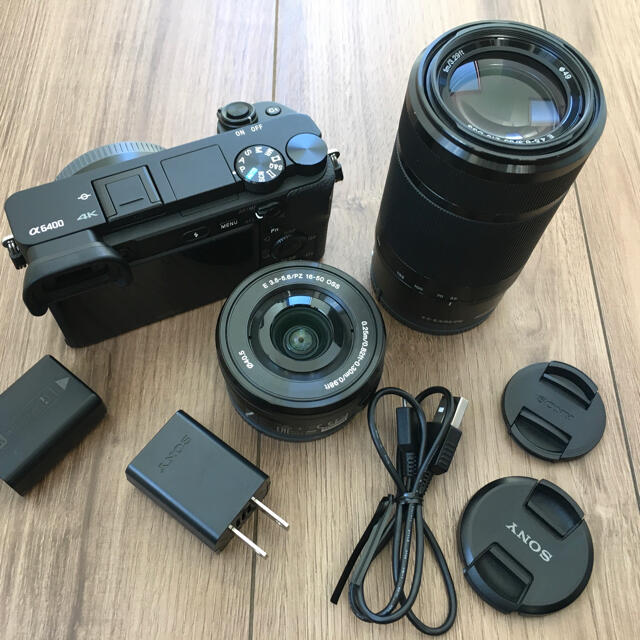即出荷】 (ソニー) SONY α6400 ILCE-6400Y ダブルズームレンズキット