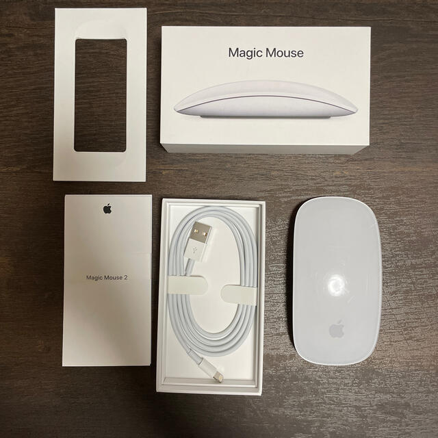 Mac (Apple)(マック)のMagic Mouse2 スマホ/家電/カメラのPC/タブレット(PC周辺機器)の商品写真