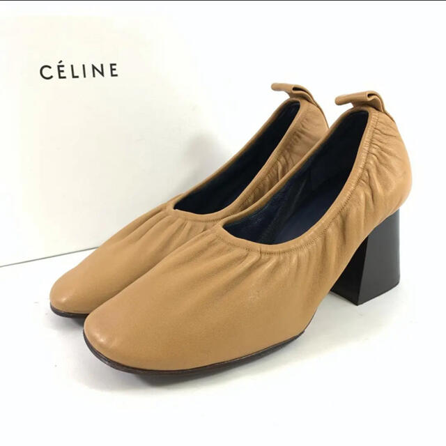 celine(セリーヌ)のセリーヌ　CELINE パンプス　バレエ　ヒール レディースの靴/シューズ(ハイヒール/パンプス)の商品写真