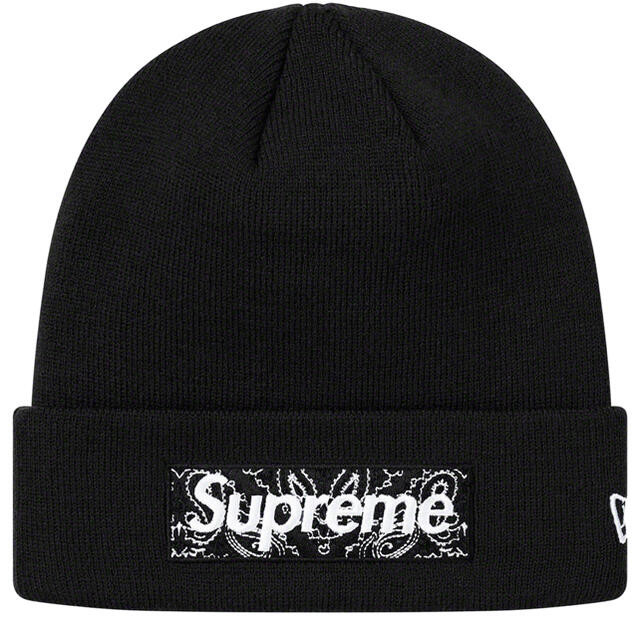 Supreme(シュプリーム)のSupreme New Era® Bandana Box Logo Beanie メンズの帽子(ニット帽/ビーニー)の商品写真