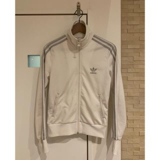 アディダス(adidas)のadidas アディダス　ビンテージ　ジャージ　白　ビックロゴ(その他)