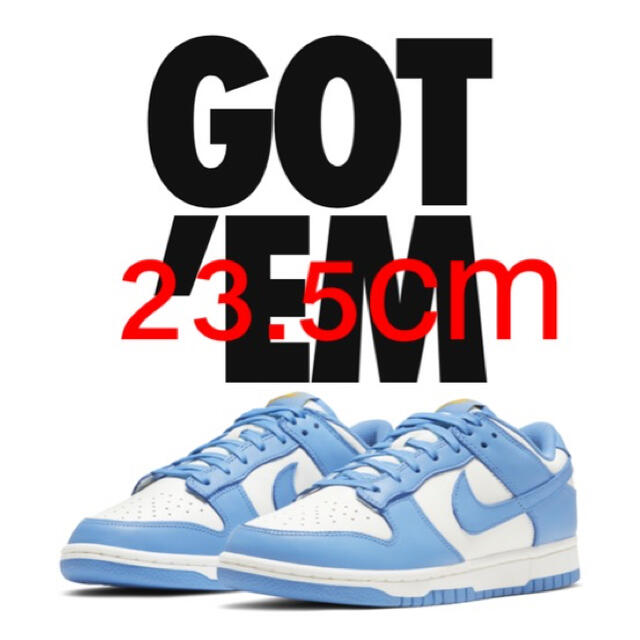 NIKE DUNK LOW Coast UNC WMNS23.5