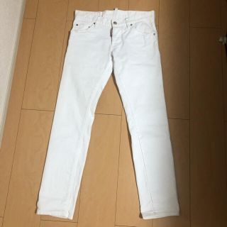 ディースクエアード(DSQUARED2)の値下げ　DSQUARED 2 clement jean ホワイトデニム　44 (デニム/ジーンズ)