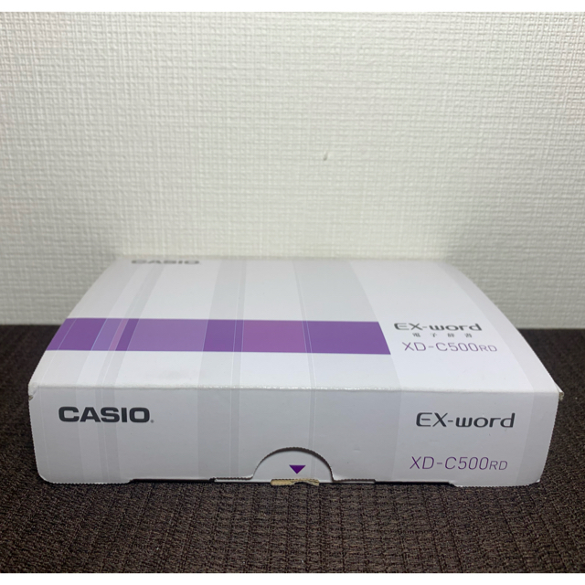 CASIO(カシオ)の【arsnl76様専用 】CASIO 電子辞書 XD-C500RD スマホ/家電/カメラのPC/タブレット(電子ブックリーダー)の商品写真