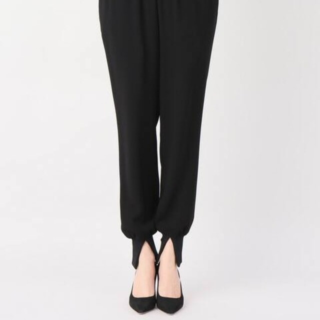 Col Pierrot Rib Pants スリットリブパンツ