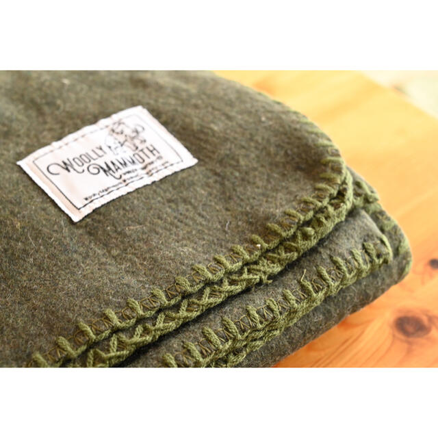 ウーリーマンモス WoollyManmmoth メリノウールブランケット 毛布