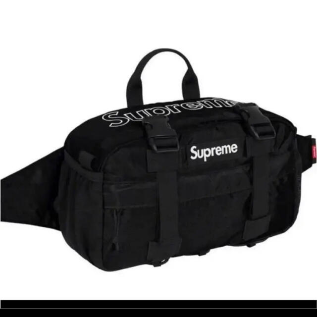 Supreme - 19fw supreme waist bag black ウエストポーチ 黒の通販 by ...