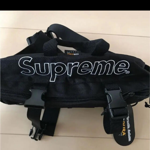 Supreme - 19fw supreme waist bag black ウエストポーチ 黒の通販 by