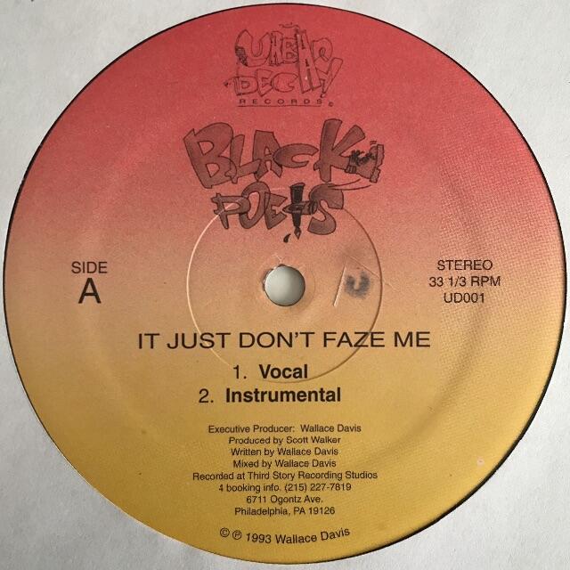 ヒップホップ+ラップ Black Poets - It Just Don't Faze Me