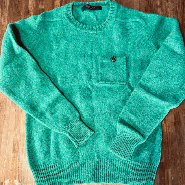 シェットランドセーター　BEAVER Mサイズ メンズのトップス(ニット/セーター)の商品写真