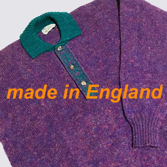 今季ブランド 90s ヴィンテージ　英国　British England ニット　セーター ニット+セーター