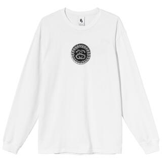 ナイキ(NIKE)の【送料込み★】NIKE × STUSSY ロングスリーブTシャツ XL 白(Tシャツ/カットソー(七分/長袖))