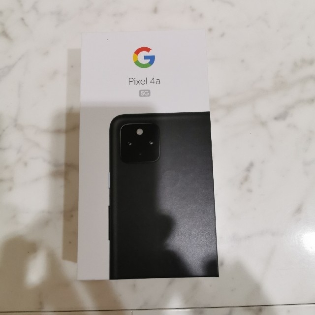 Pixel4a 5G 黒 128GB simロック解除済 新品未使用 1