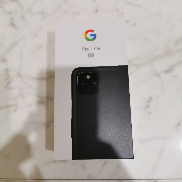 スマホ/家電/カメラGooglePixel4a5G 128GB ブラック新品 simロック解除 ...