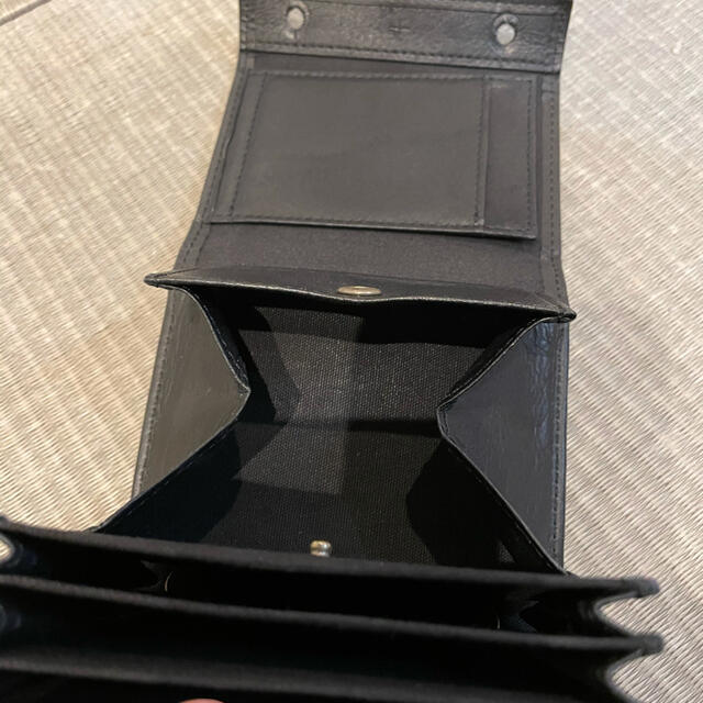 m+(エムピウ)のミッレフォッリエ ブラック メンズのファッション小物(折り財布)の商品写真