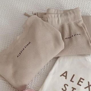 アリシアスタン(ALEXIA STAM)のタイムセール！24時まで⭐︎新品未使用　ALEXIA STAM ルームウェア(ルームウェア)