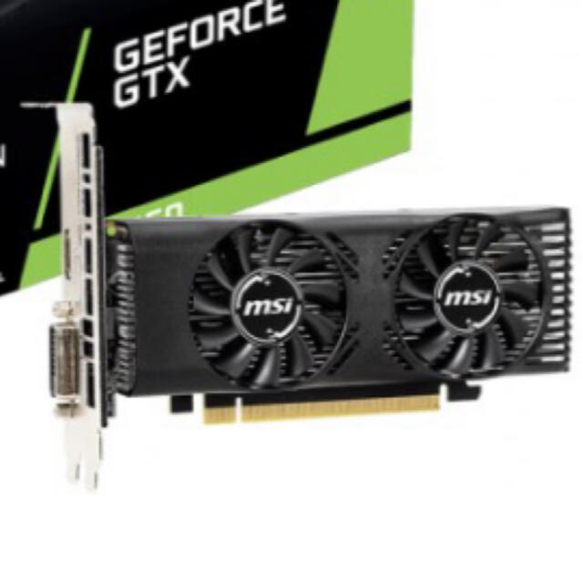 GeForce GTX 1650 4GT LP！新品未開封！値引き可能 納得できる割引