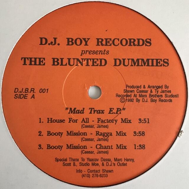 ヒップホップ+ラップ The Blunted Dummies - Mad Trax E.P.