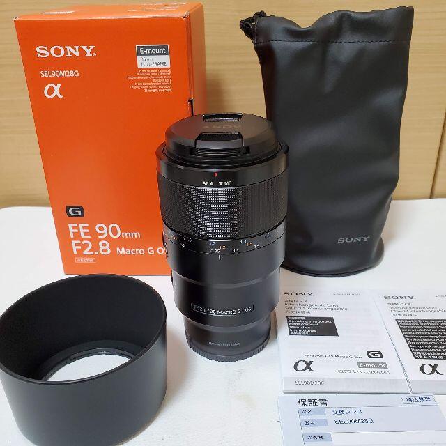 【レビューを書けば送料当店負担】 SONY - ★極上美品★ソニー(SONY) FE 90mm F2.8 Macro G OSS 販売初売