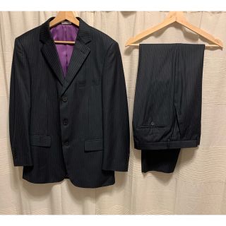 ポールスミス(Paul Smith)の【美品】ポールスミス　セットアップ　スーツ　ストライプ　シングル　ロンドン(セットアップ)