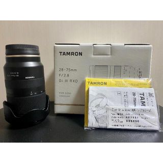 Tamron 28-75mm f2.8 ソニー Eマウント SONY タムロン(レンズ(ズーム))