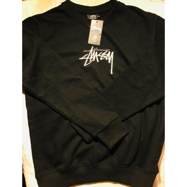 STUSSY トレーナー 黒 L メンズ ウィメンズ