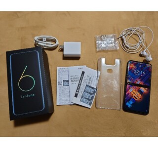 エイスース(ASUS)のASUS ZenFone 6 ZS630KL 国内版 SIMフリー 128GB(スマートフォン本体)