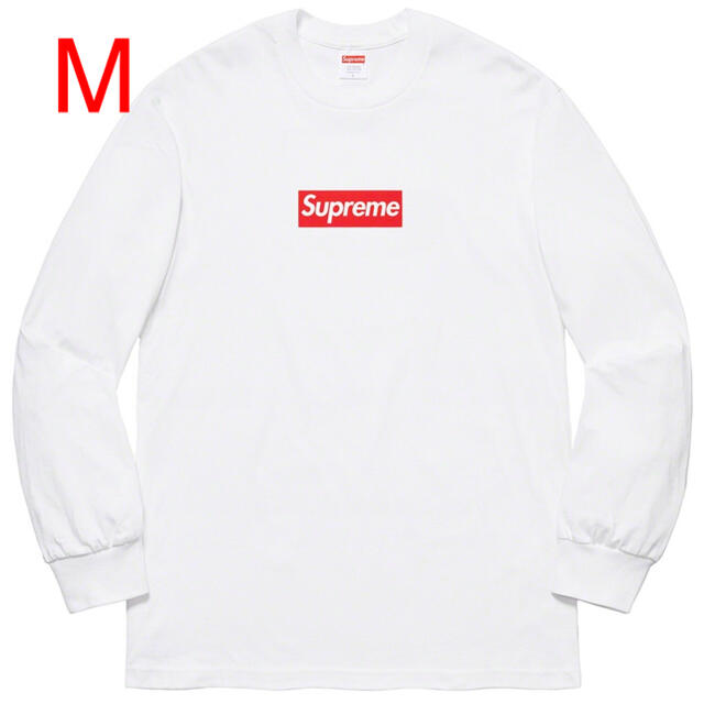 Supreme(シュプリーム)のBox Logo L/S Tee Mサイズ メンズのトップス(Tシャツ/カットソー(七分/長袖))の商品写真