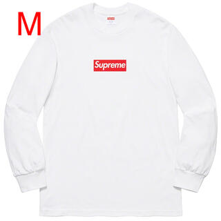 シュプリーム(Supreme)のBox Logo L/S Tee Mサイズ(Tシャツ/カットソー(七分/長袖))