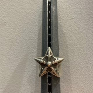 クロムハーツ(Chrome Hearts)のクロムハーツ　ラージスターリング(リング(指輪))