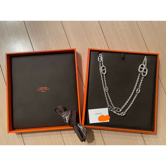 HERMES エルメス ファランドール ロングネックレス 120 - 3